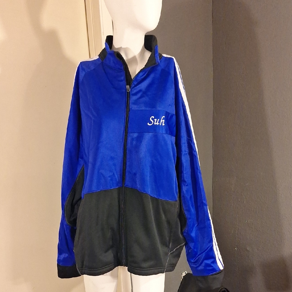 Champion Black/Blue Polyester Jacket